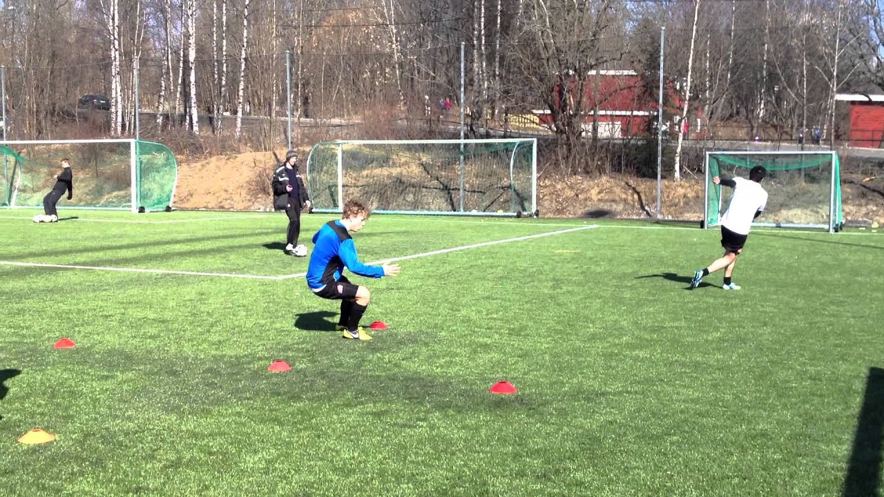 Hurtighet, styrke og koordinasjon i fotball med ball