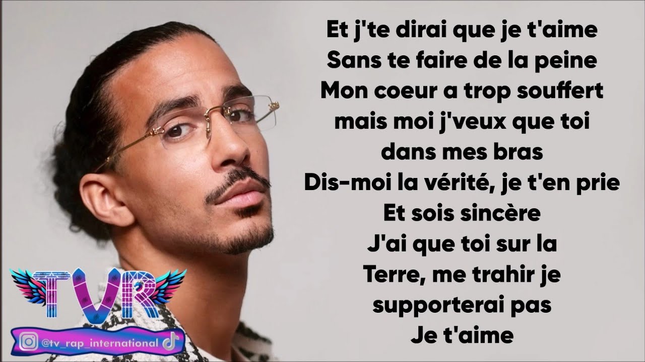 Souf - Je t'aime (Paroles/Lyrics)