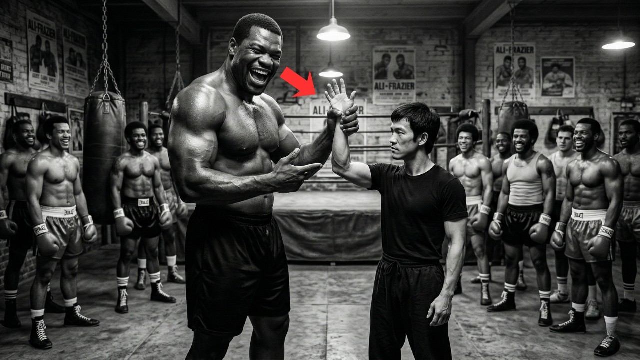 190kg Ali Sparring Partner Nannte Bruce Lee Ein Kind — 2 Sekunden Später Bebte Das Gym