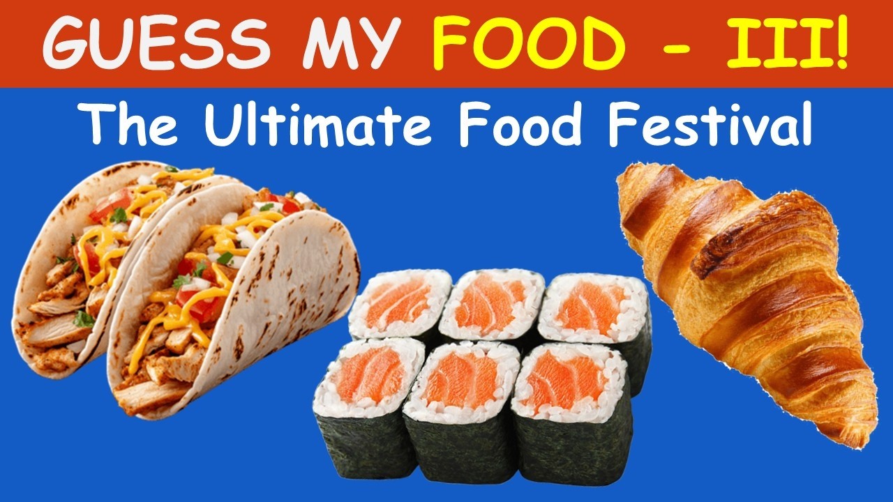 Can You Guess the Food? 🍔 Only 1% Can Get a Perfect Score! Are you one of them? Let's find out!
