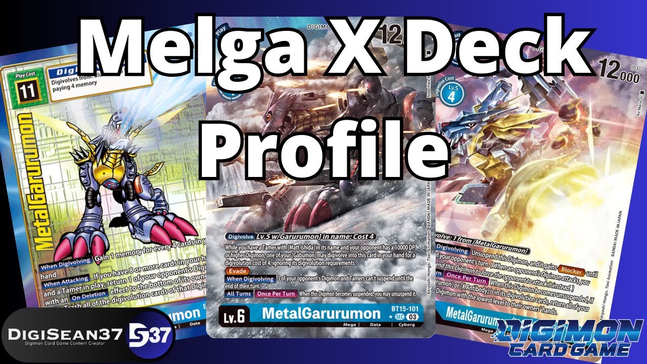 MetalGarurumon X Antibody Deck Profile | Digimon Card Game | EX6 Infernal Ascension