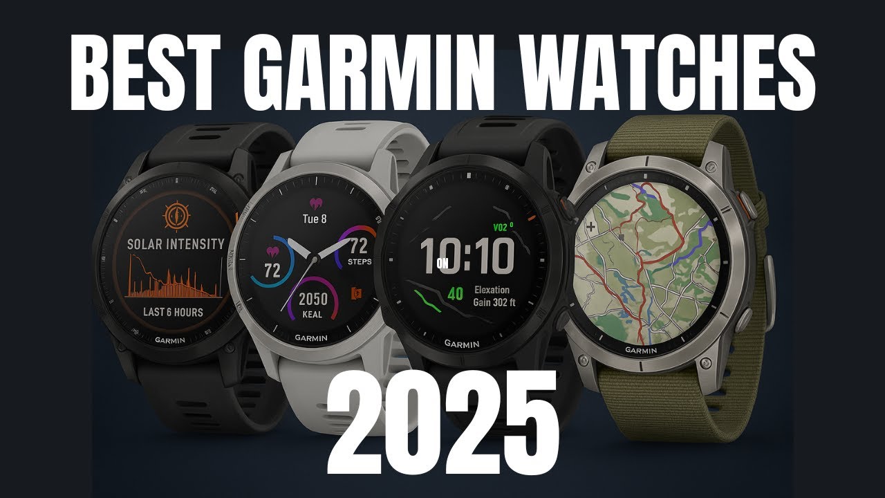 TOP 12 Best Garmin Watches 2025