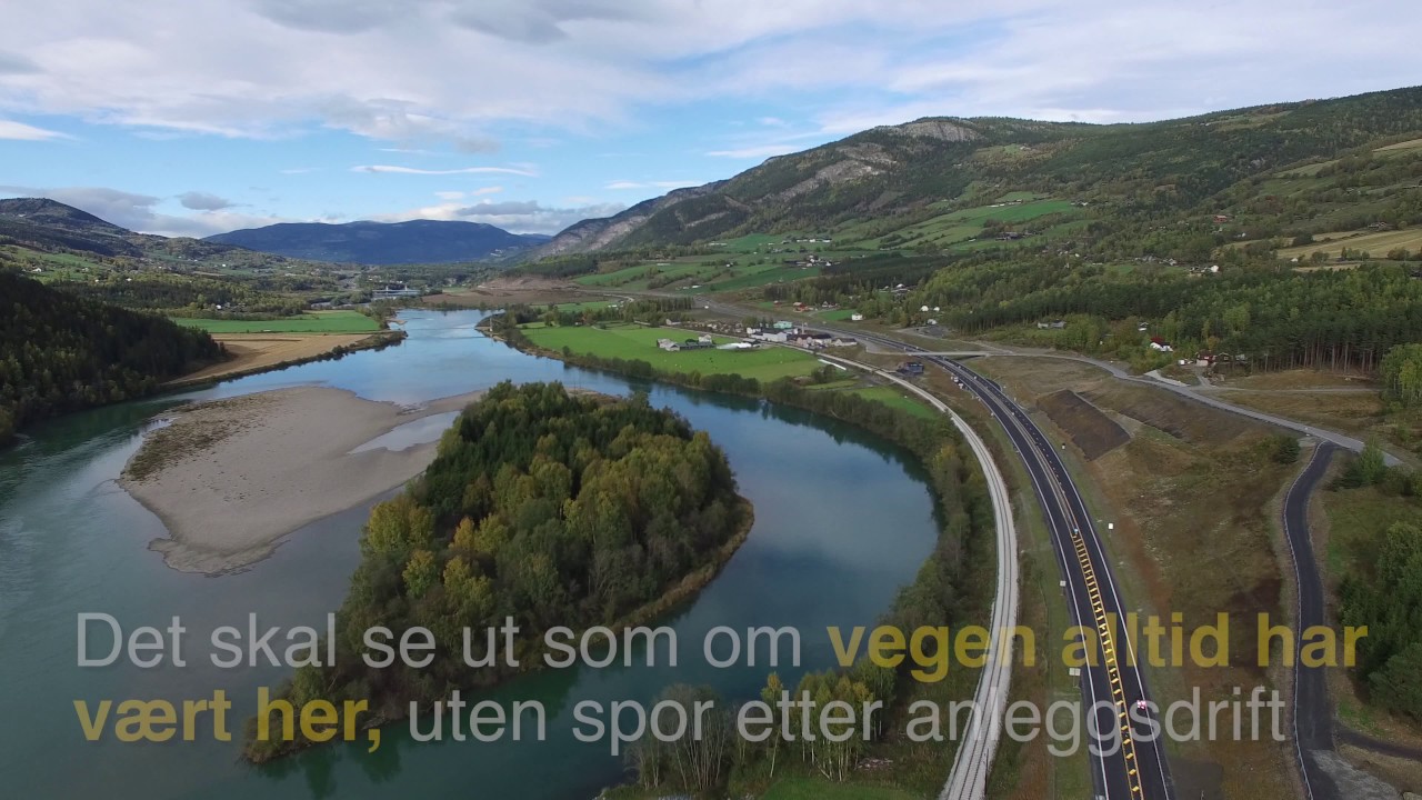 Statens vegvesen - E6 Frya-Sjoa i landskapet