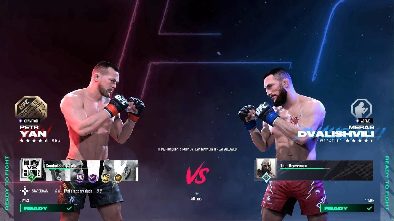 UFC 5 Petr Yan vs Merab Dvalishvili