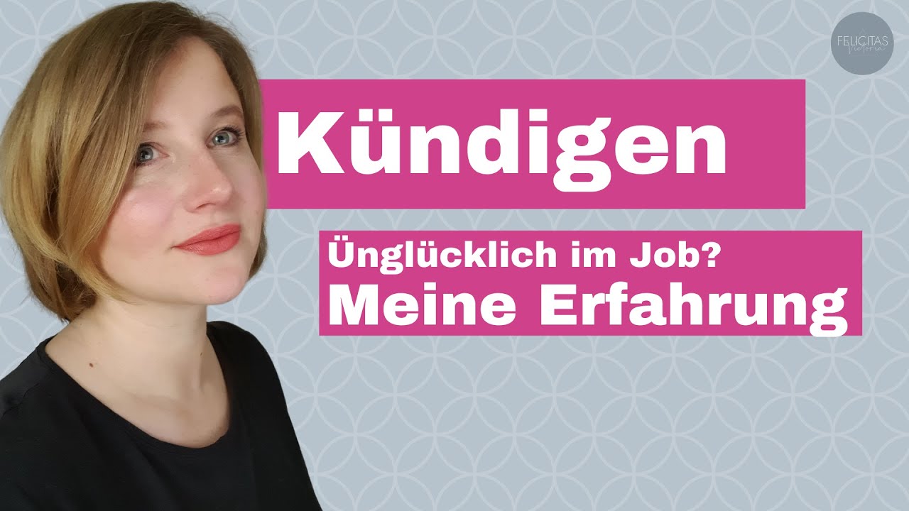 Unglücklich im Job - wie es ist zu kündigen!