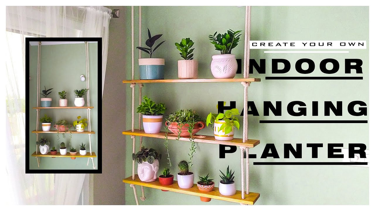Create Your Own Indoor Hanging Planter ||  DIY || Interior Vibes