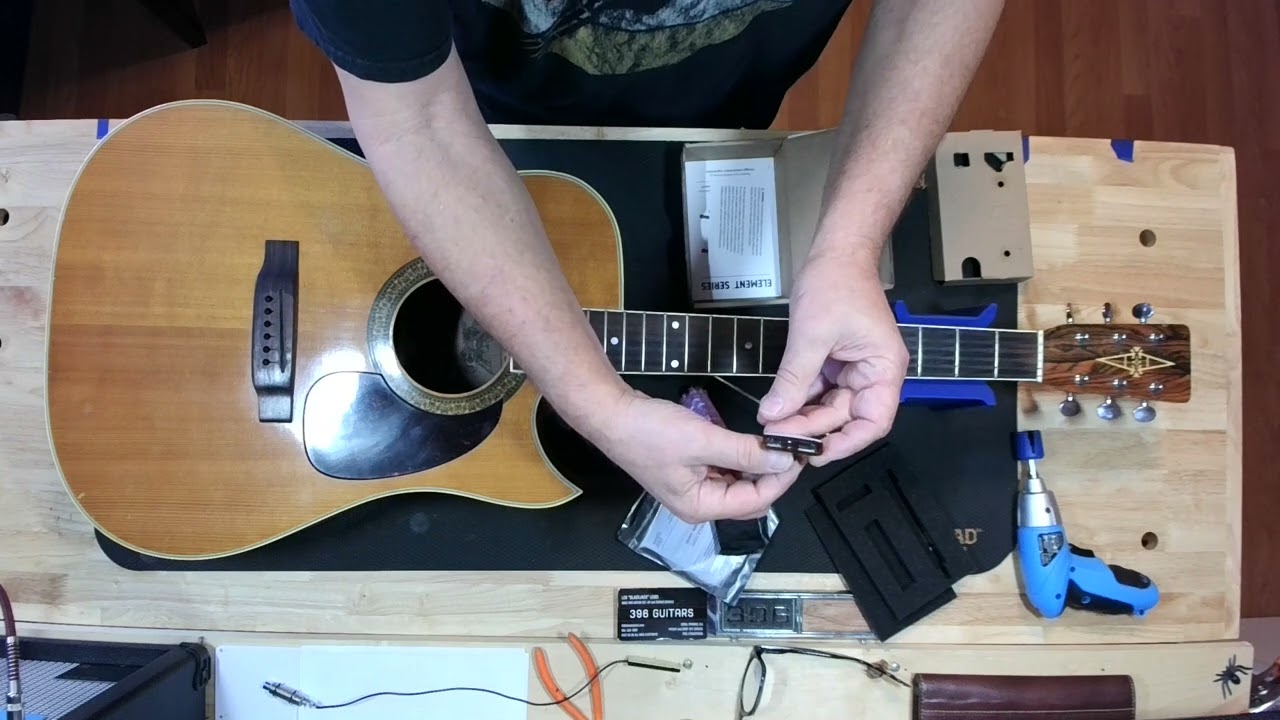 LR Baggs Element Active system install part 1