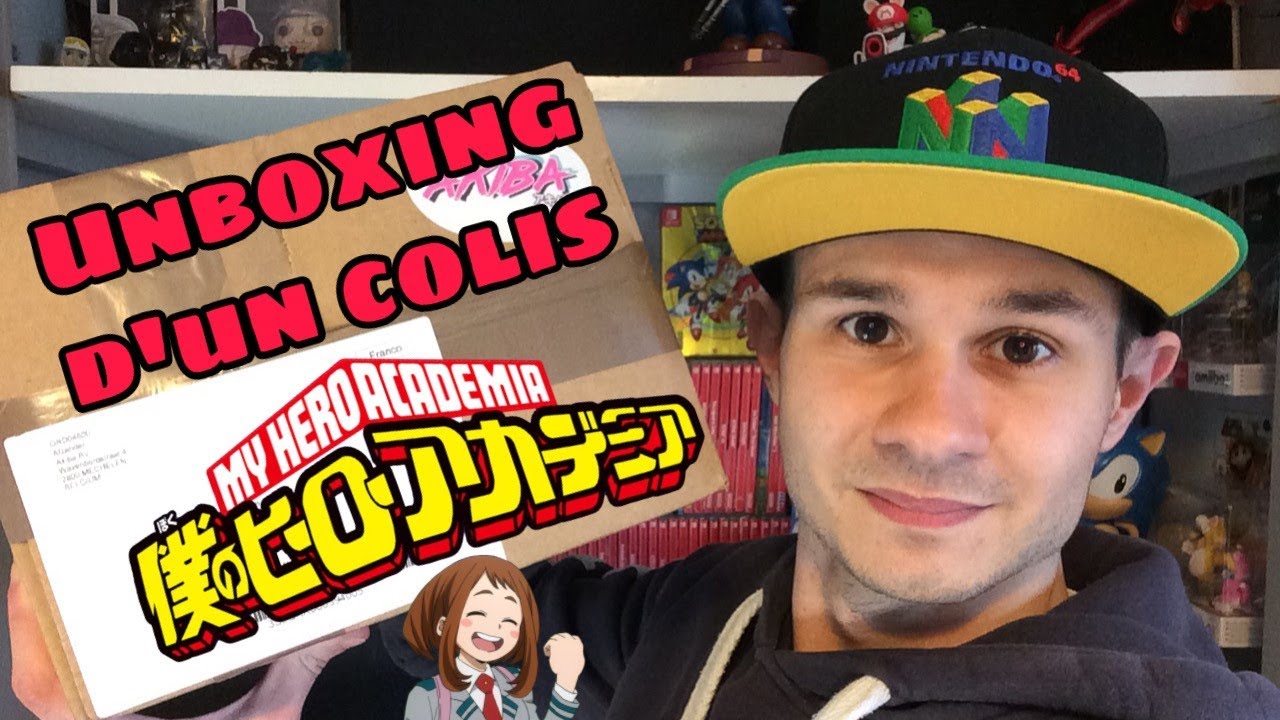 Unboxing d'un petit colis My Hero Academia