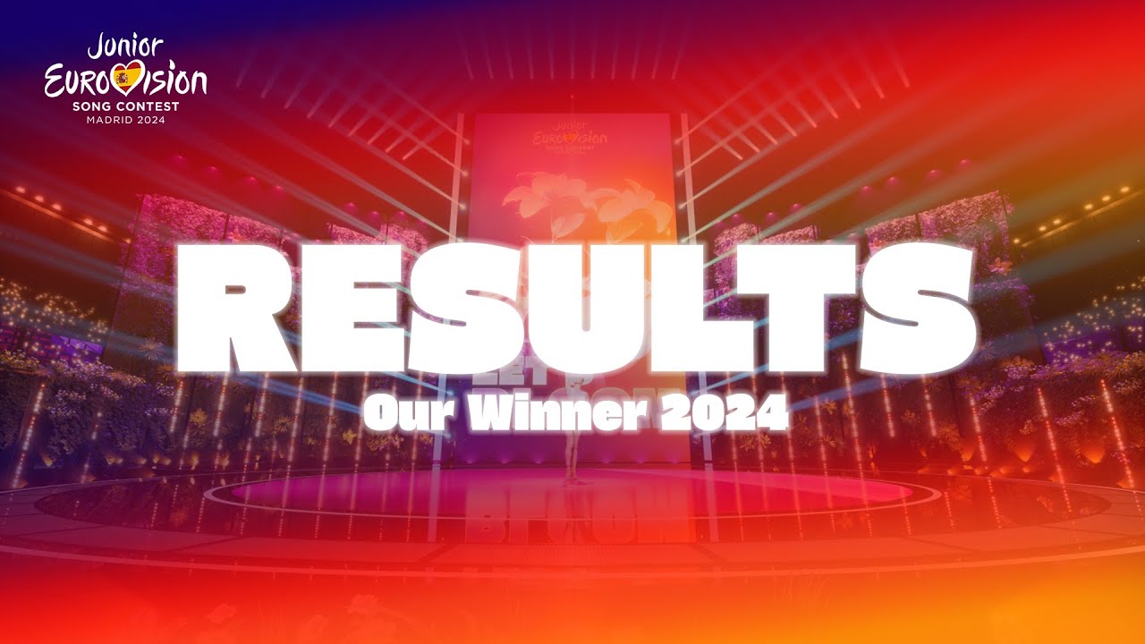 Our Winner of Junior Eurovision 2024 - Results