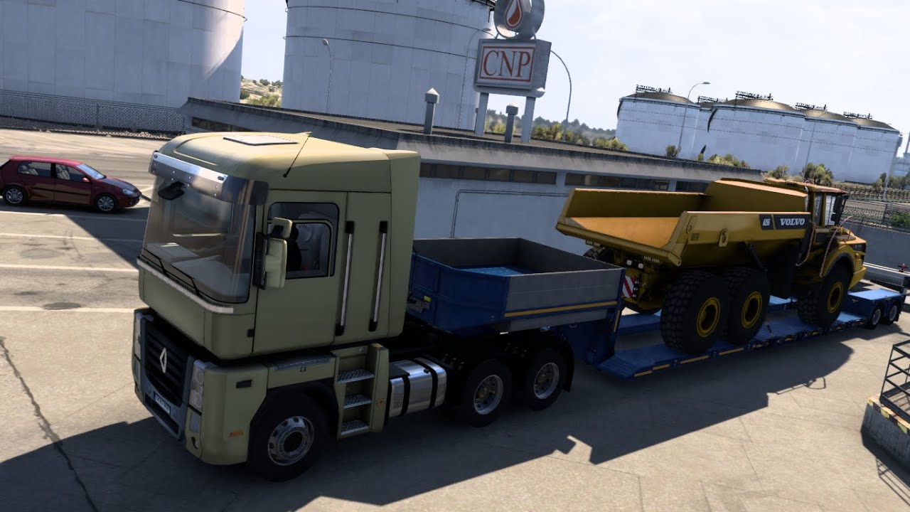 Euro Truck Simulator 2 | DLC Iberia | DLC Volvo Construction Equipment | Renault Magnum 520cv