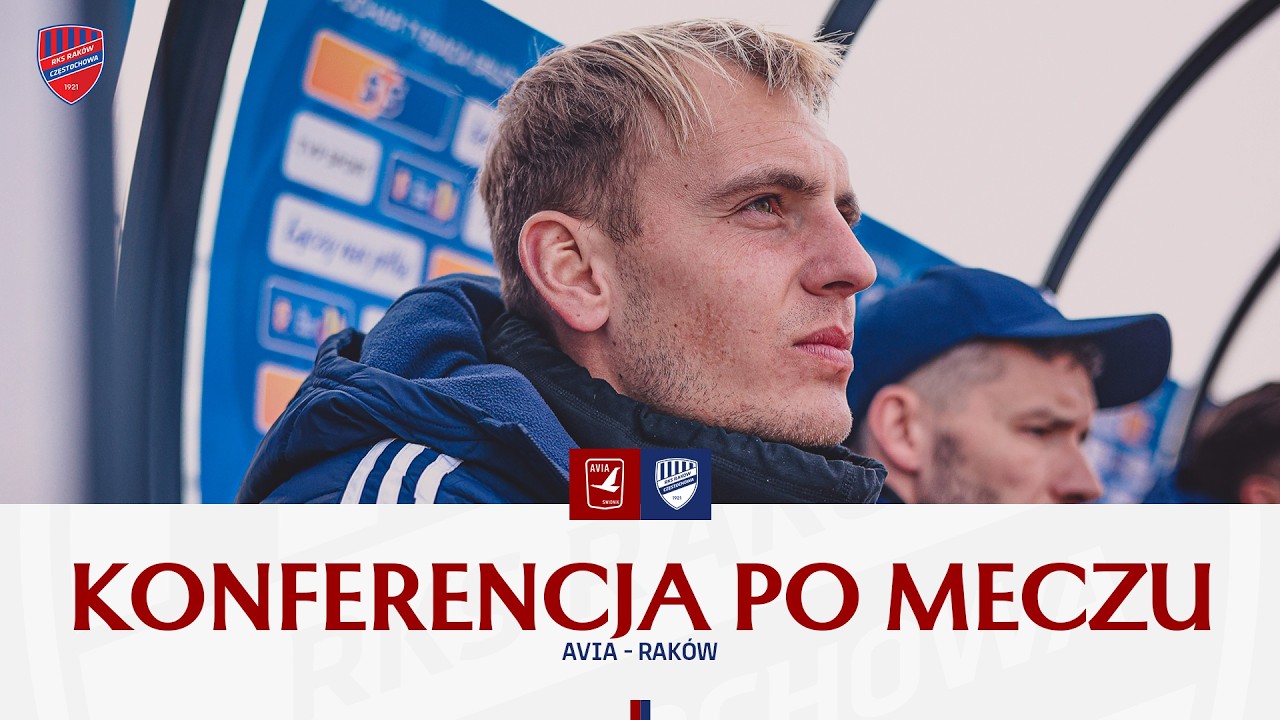Trener Łukasz Ocimek po meczu Avia Świdnik - Rak&oacute;w Częstochowa