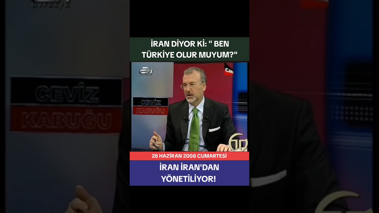 İran diyor ki; 
