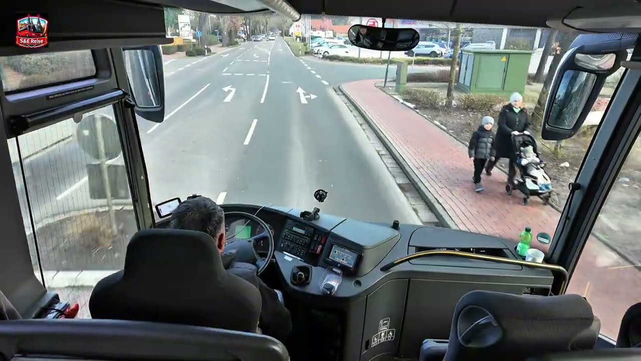 Fahrt von Lindern nach Cloppenburg