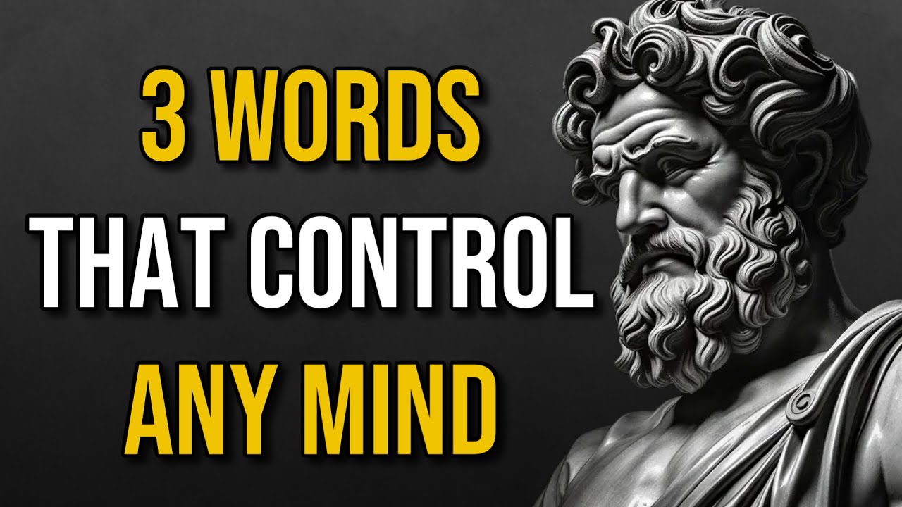 3 Words That Will Make Anyone Listen To You Instantly (Stoic Psychology)