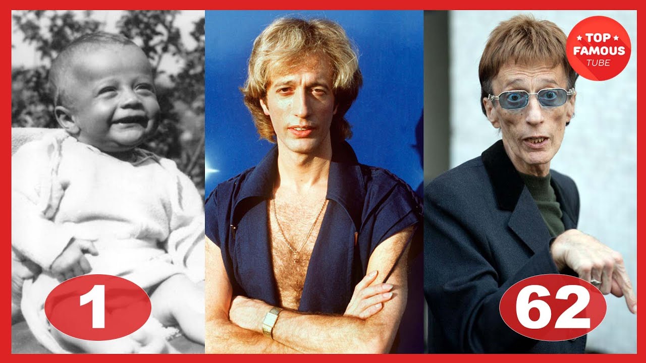 Робин Гибб ⭐ Трансформация от 1 до 62 лет