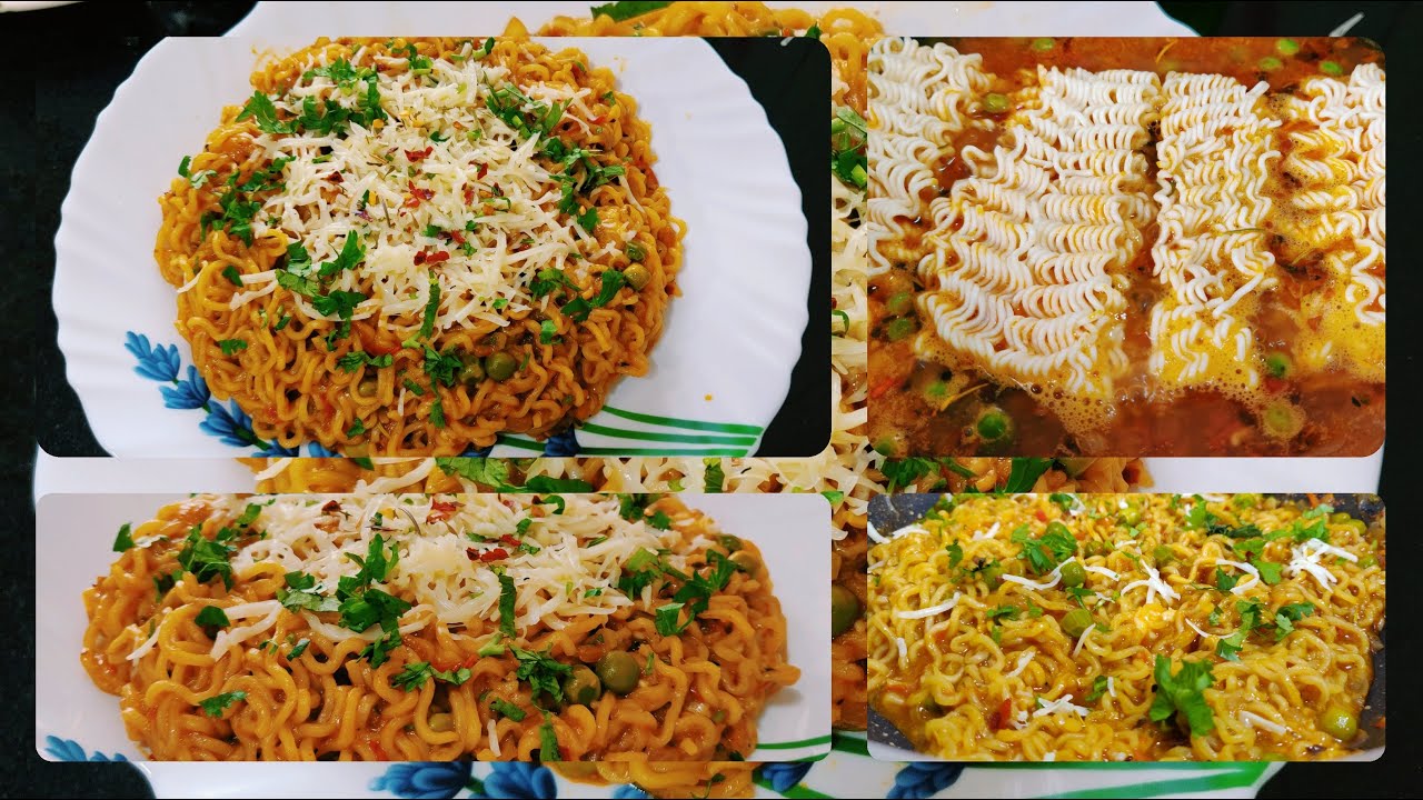 Hot & Spicy Pizza Maggi/Noodles | Cheesy Pizza Maggi | Veg Maggi Masala |  Easy Snack Recipe |