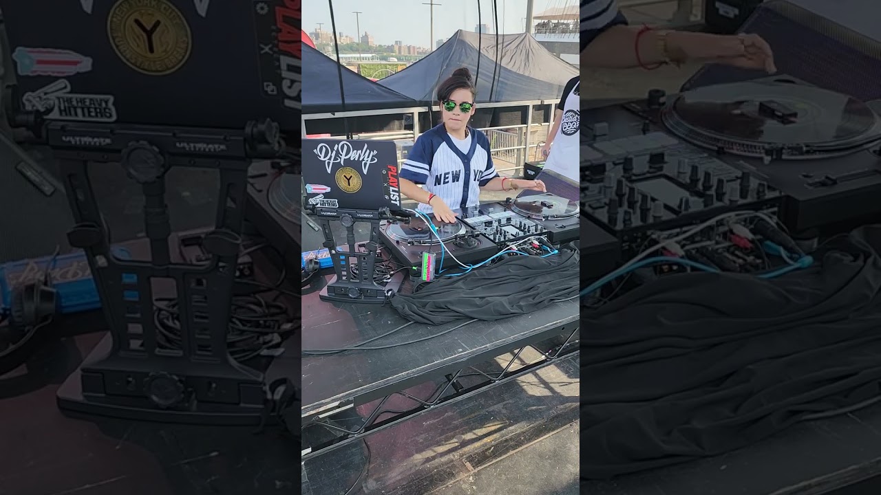 DJ Perly's Peter Piper routine at Bastid's BBQ at Pier 17 Seaport NYC @DJPerly @SkratchBastidTV