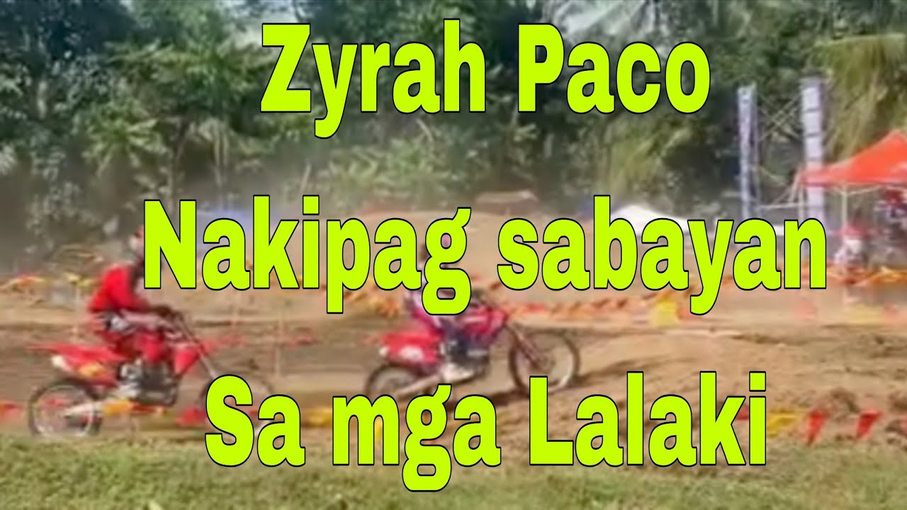 Zyrah Paco Sumabak sa 85cc category 