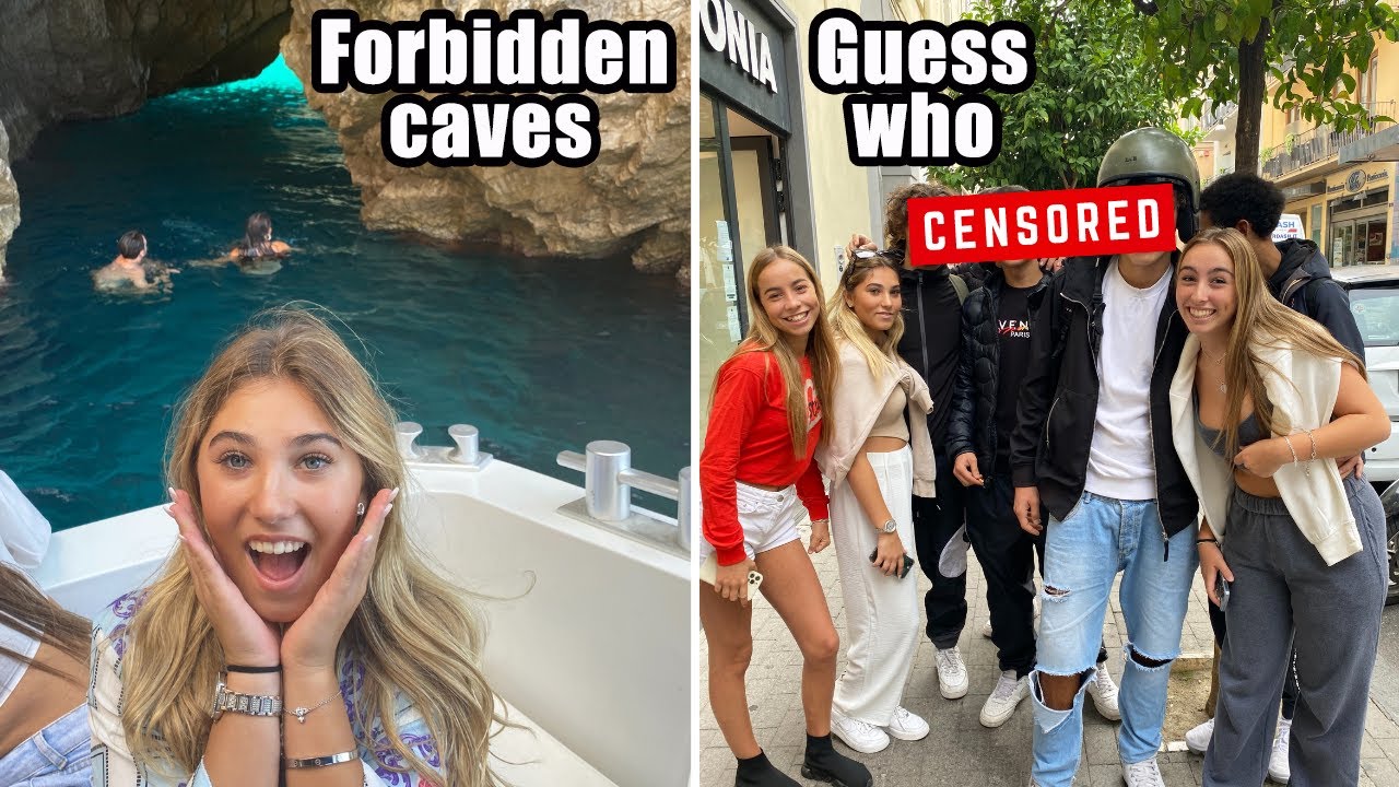 Italy Travel Vlog, Discovering Unforbidden Caves and Italian Boys! | Rosie McClelland