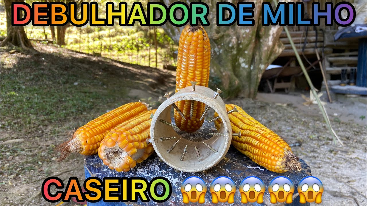 Debulhador De Milho Caseiro [ # TESTE FINAL ]