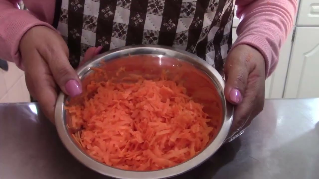 Gelatina de zanahoria