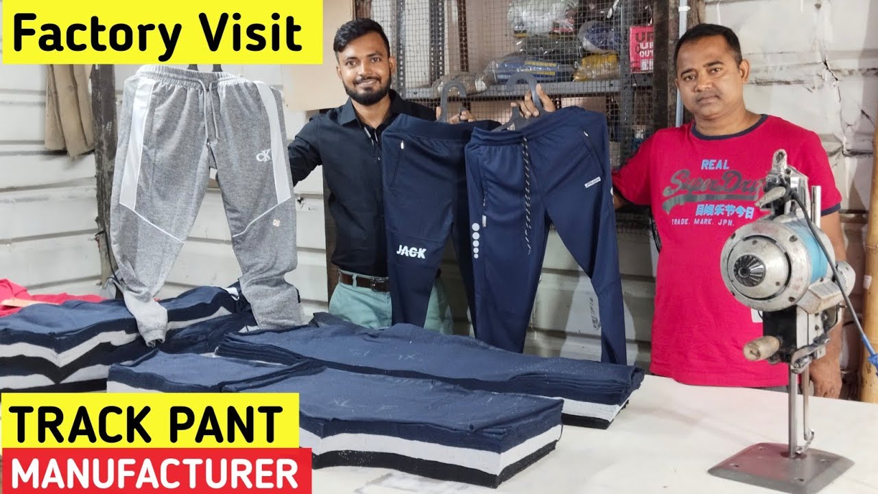 FACTORY VISIT | TRACK PANT MANUFACTURER IN KOLKATA| TRACK PANT WHOLESALER IN KOLKATA | LNX |