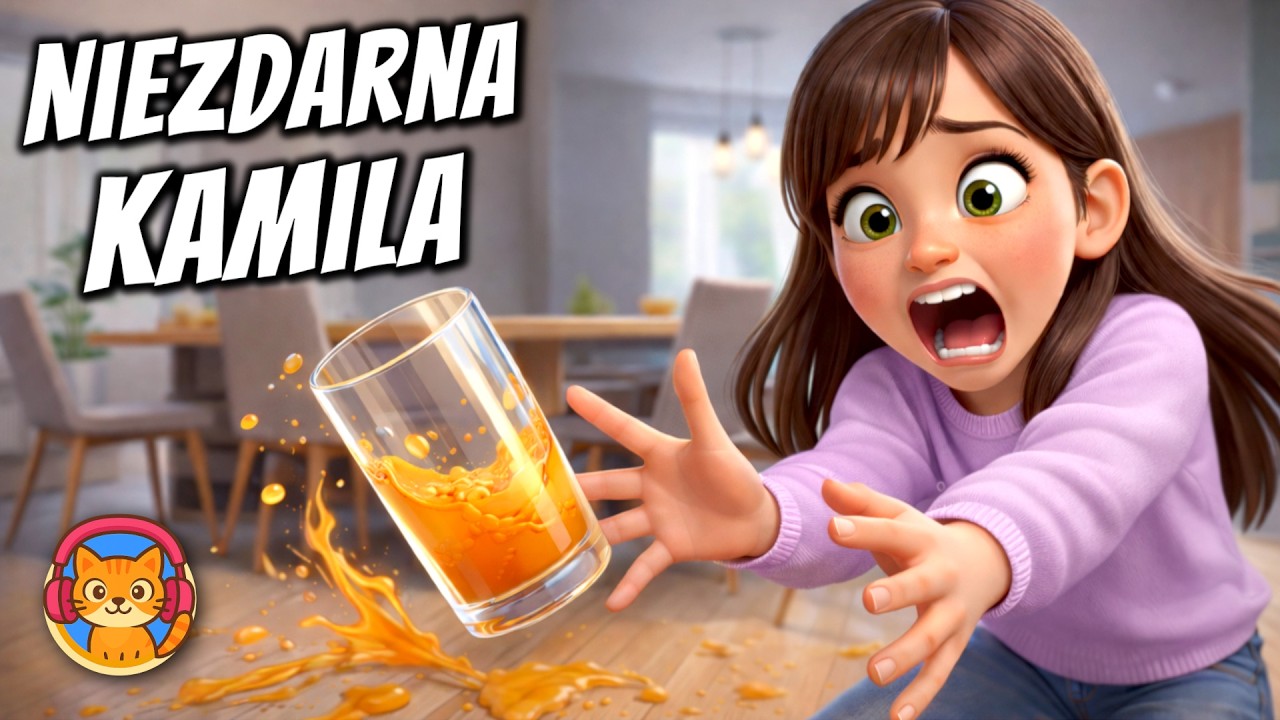 💧😔 Niezdarna Kamila - Bajka do słuchania na dobranoc🎧