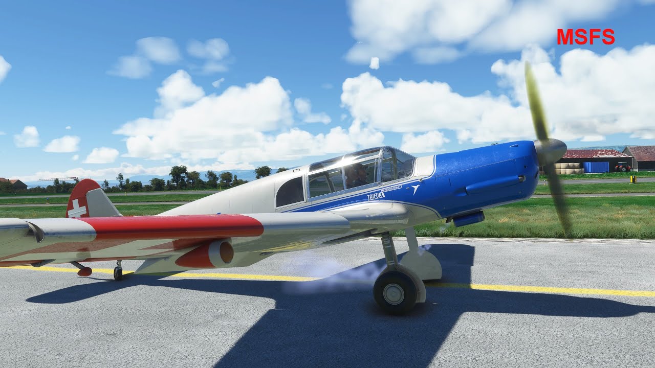 IniBuilds Bf 108 | Messerschmitt Taifun | Cinematic | Real Life vs. Simulator | MSFS | 4k
