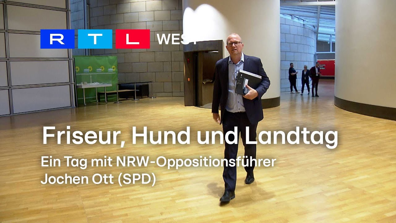 Ein Tag mit NRW-Oppositionsf&uuml;hrer Jochen Ott (SPD) | RTL WEST, 25.08.2023