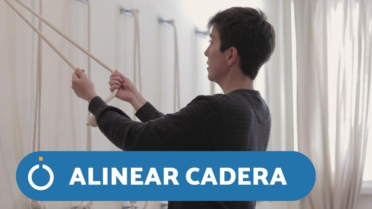 Alinear CADERA y ESPALDA - Ejercicios de YOGA con CUERDAS