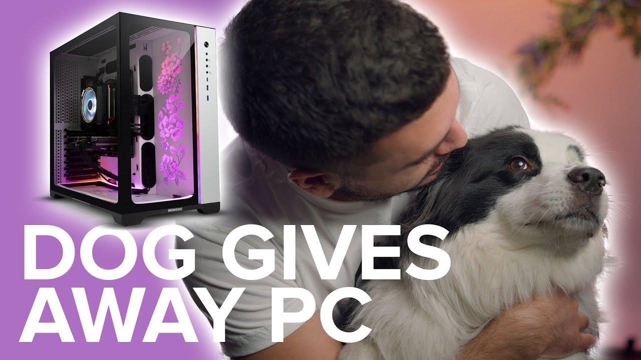 We're giving away a super limited edition White Monstera Gaming PC!