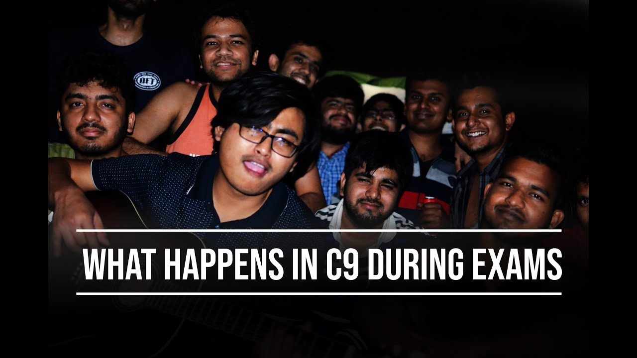 What happens in C9 during exams | IIFT Batch of 2016-18