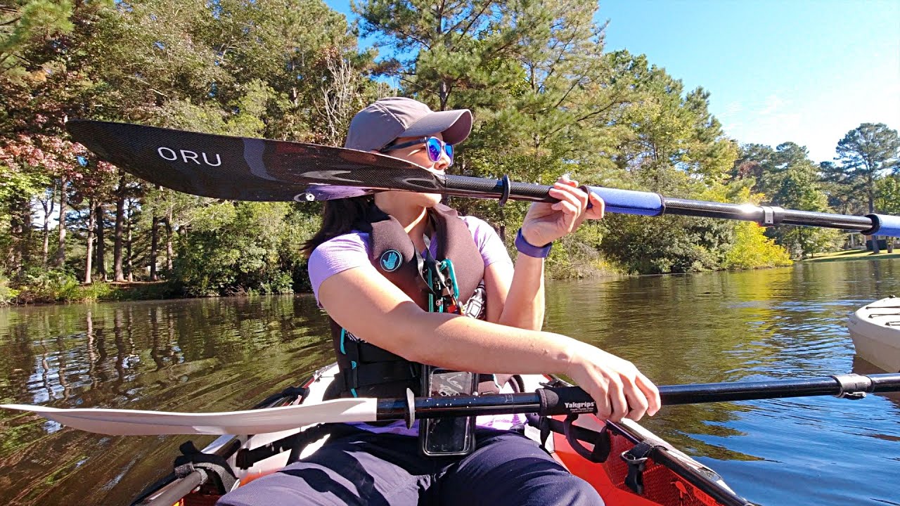 Trying a Lightweight $300 Oru Carbon Kayak Paddle