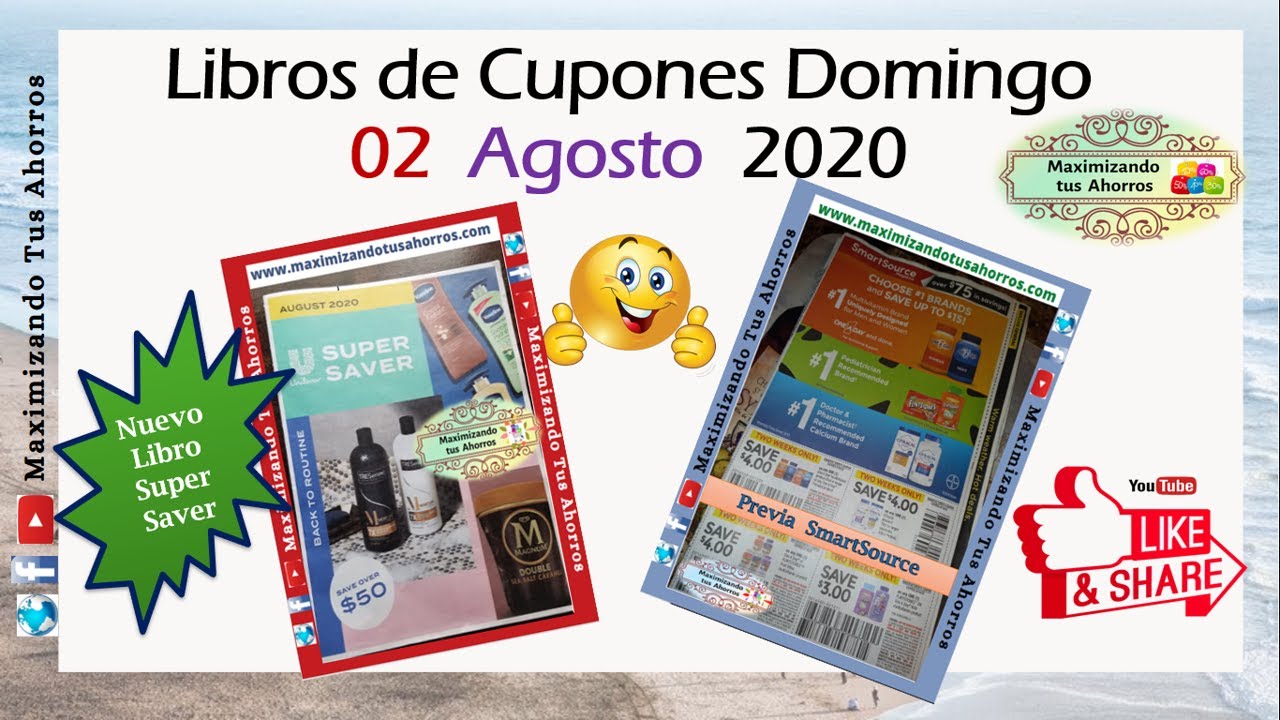 Previa Cupones 🤩Nuevo Libro Super Saver Uniliver 👉8/2/20