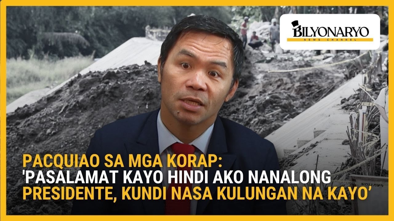 Pacquiao, binalikan ang mga ibinunyag na anomalya sa public works noong siya ay senador pa | Agenda
