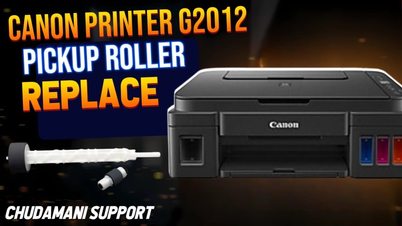 Canon printer g 2012 pickup roller change full step by step | canon printer pickup roller replace