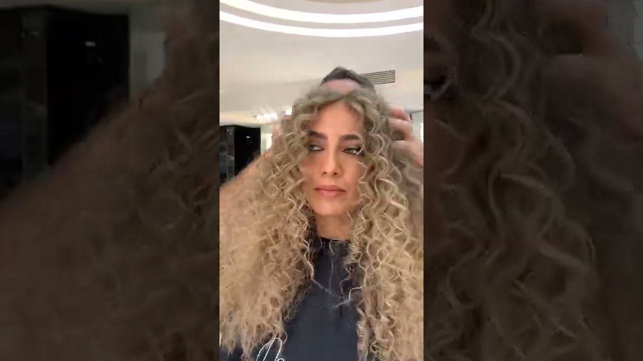 Stunning Curly Hair Balayage Transformation 
