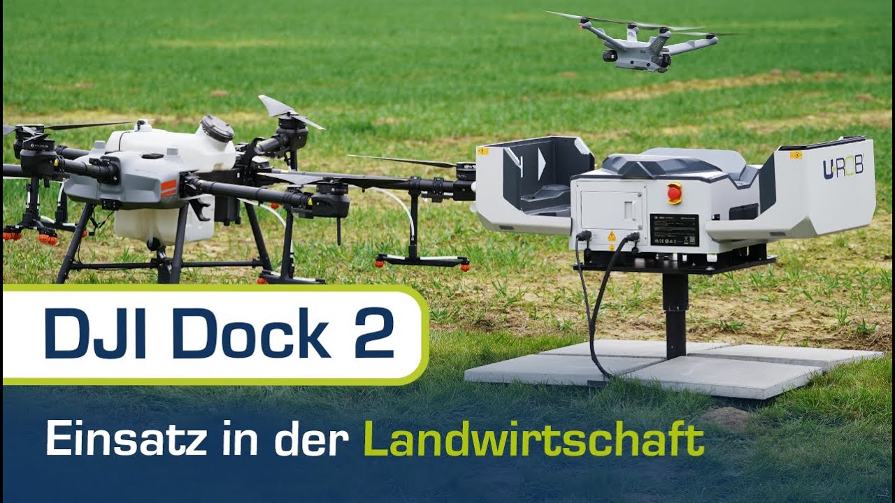 Möglichkeiten des Dock 2 in der Landwirtschaft | Live-Flug