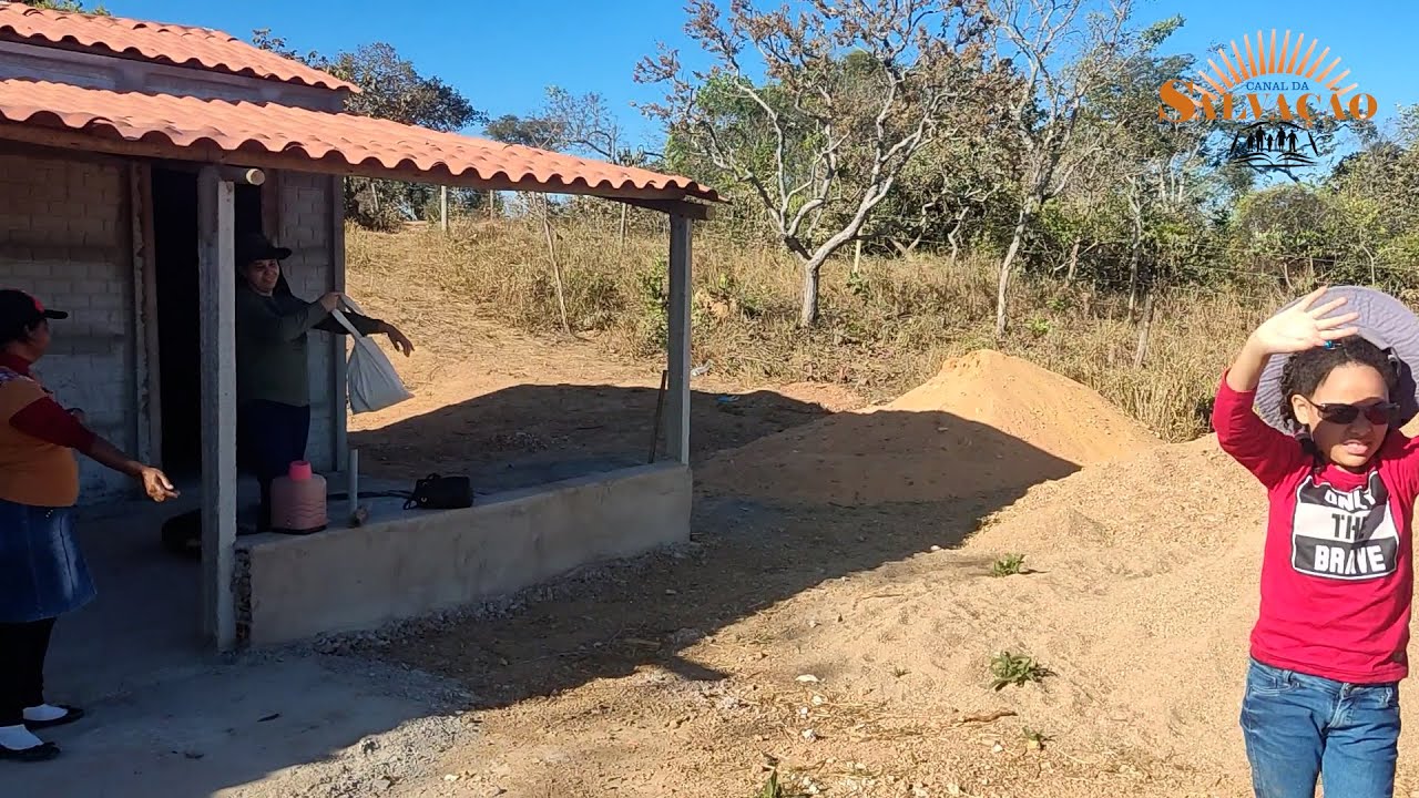 MOSTRANDO AS NOVAS CHÁCARAS EM CONSTRUÇÃO DA FAMÍLIA EM COROMANDEL MG