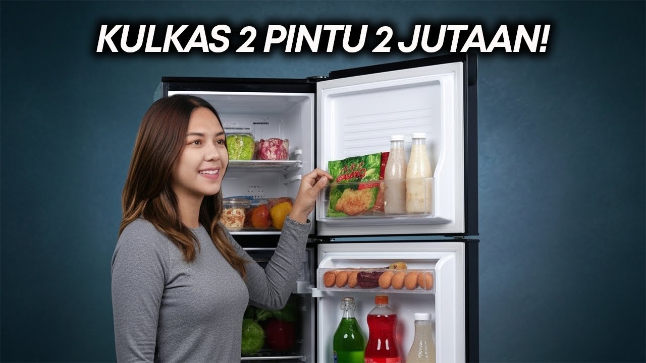 5 Rekomendasi Kulkas 2 Pintu Hemat Listrik Harga Murah Terbaik (2026)