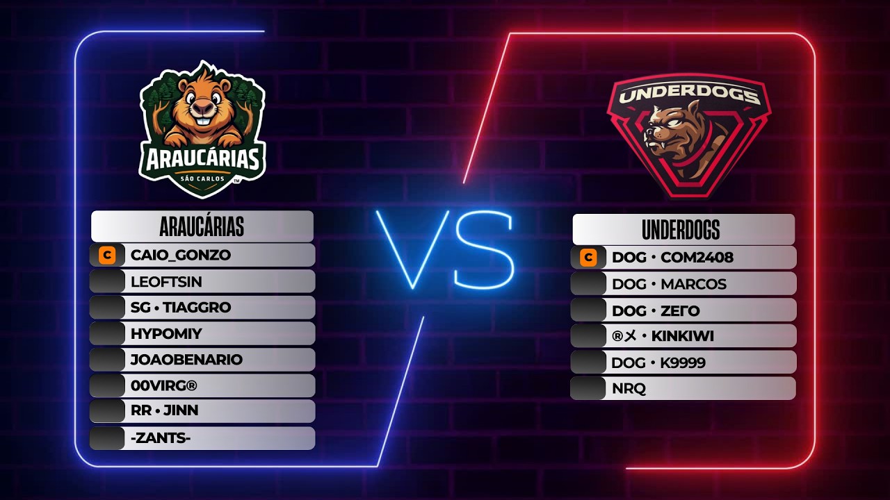 LIGA BR POKÉMON UNITE 2026 | ARAUCARIAS  🆚 UNDERDOGS | RODADA 6