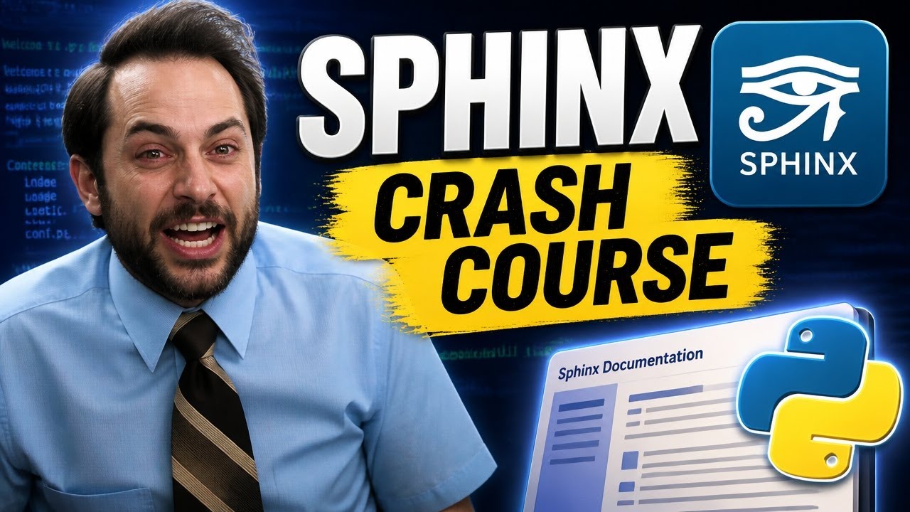 Python Sphinx Crash Course for Beginners - Sphinx Tutorial
