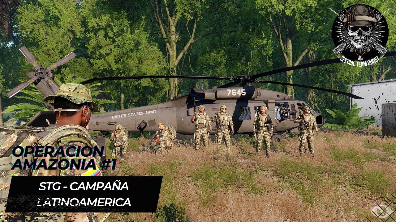 Operación Amazonia Parte#1 -Fuerzas Colombianas - Campaña Latinoamérica -Clan STG-Arma 3