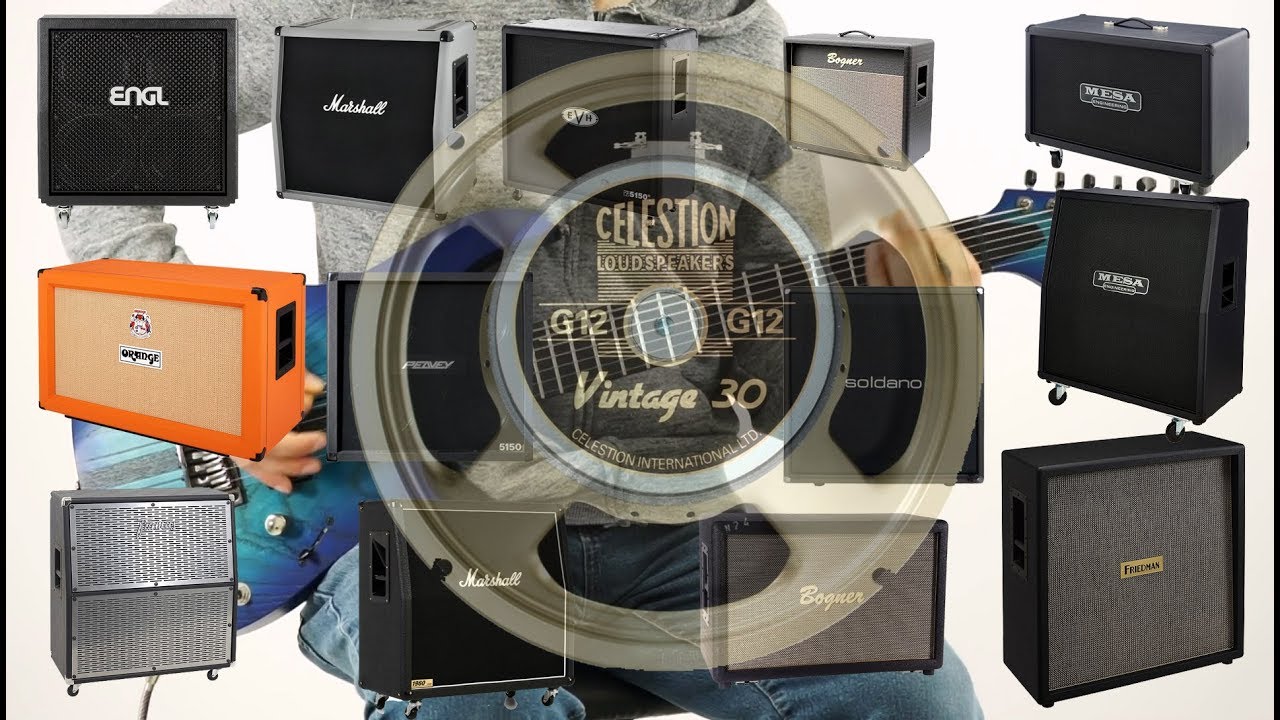 Celestion V30 + Shure SM57 vs 14 Guitar Cabinets (Mesa Boogie, Soldano, Engl, EVH, Framus, Friedman)