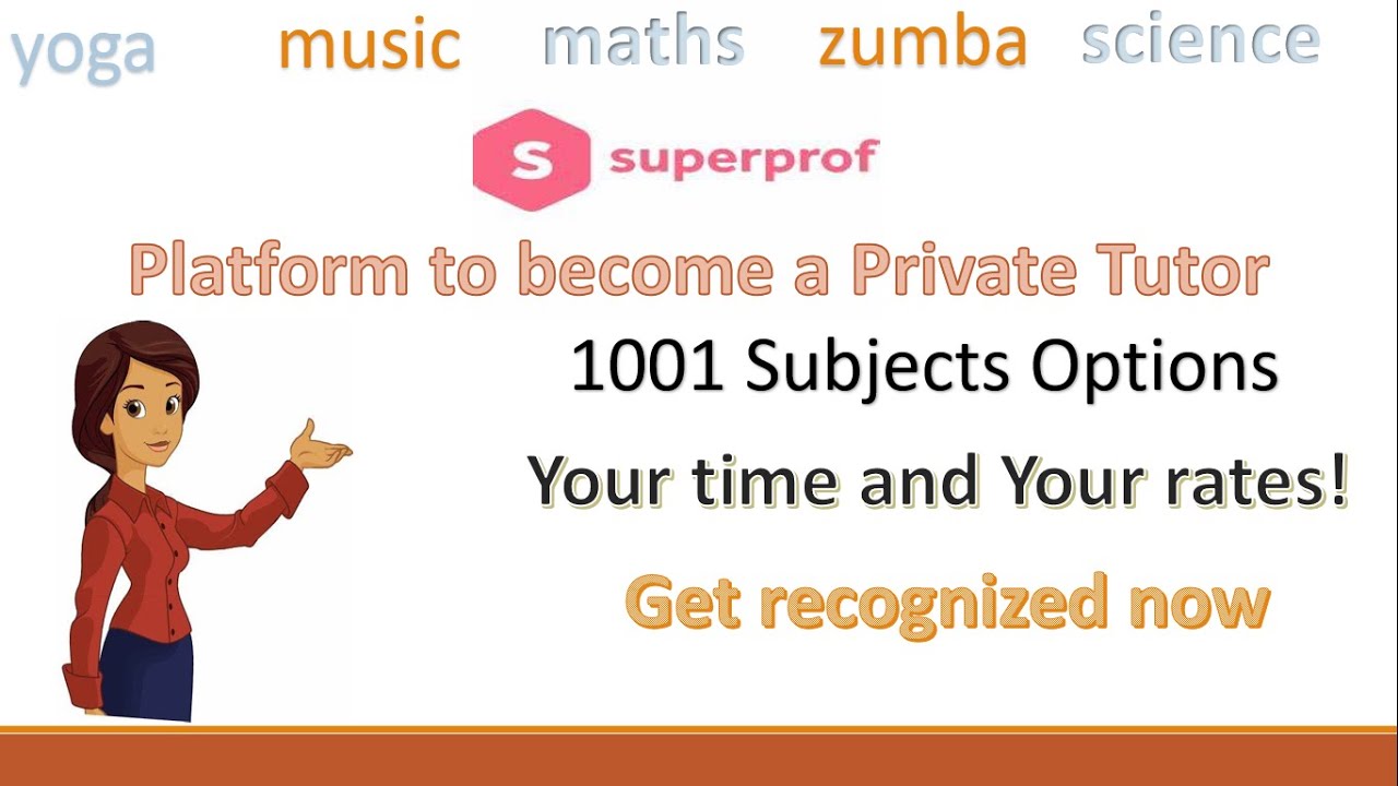 Become a tutor on superprof|Hindi/English language|application process|1001 subjects|work from home|