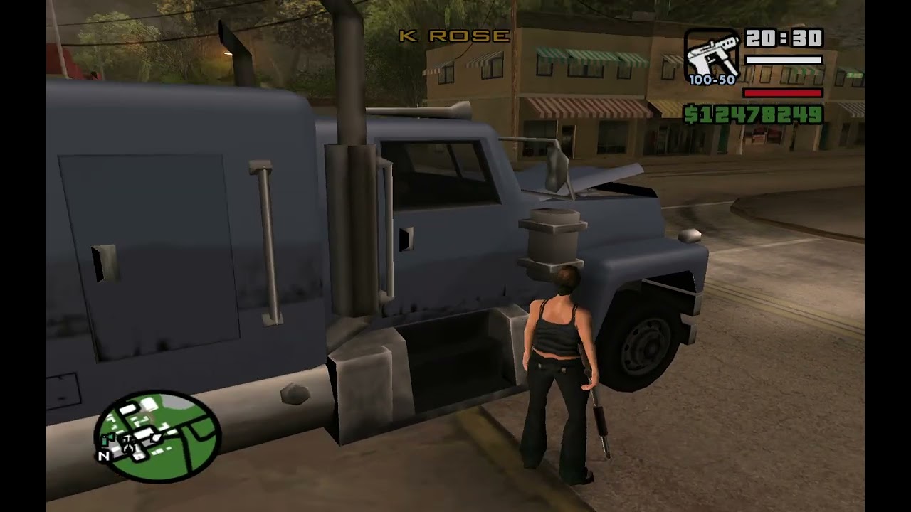 GTA San Andreas(with cheat codes) First Date PART 28