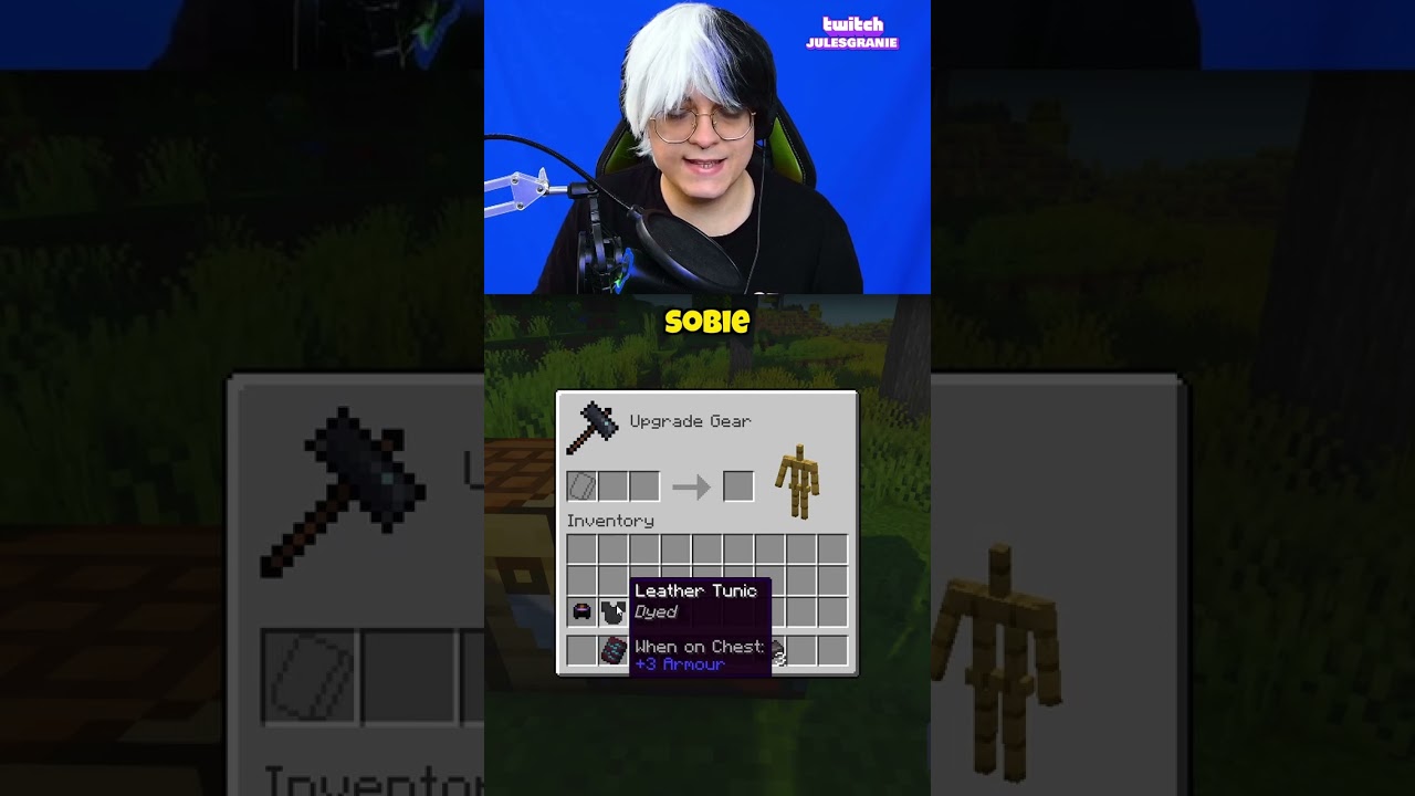 Jak ZROBIĆ ZBROJĘ ENDERMANA w Minecraft?! 😈🟣 (Bez mod&oacute;w!)