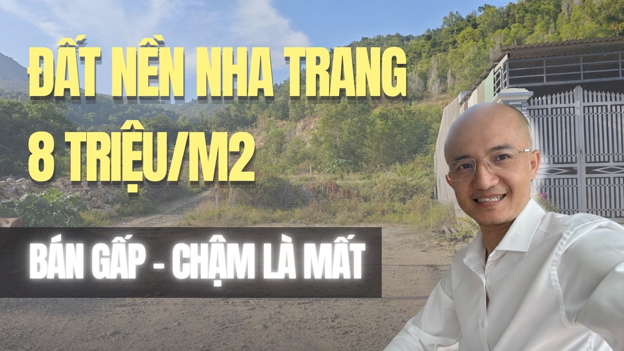 Bán gấp đất tại Xã Vĩnh Phương phường Bắc Nha Trang,225,5 m2 chỉ với 8,2 triệu/mét.