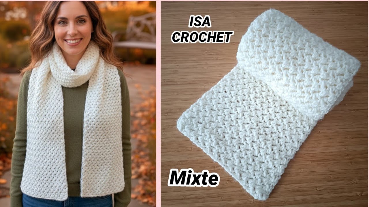 😍 Magnifique Écharpe Mixte 