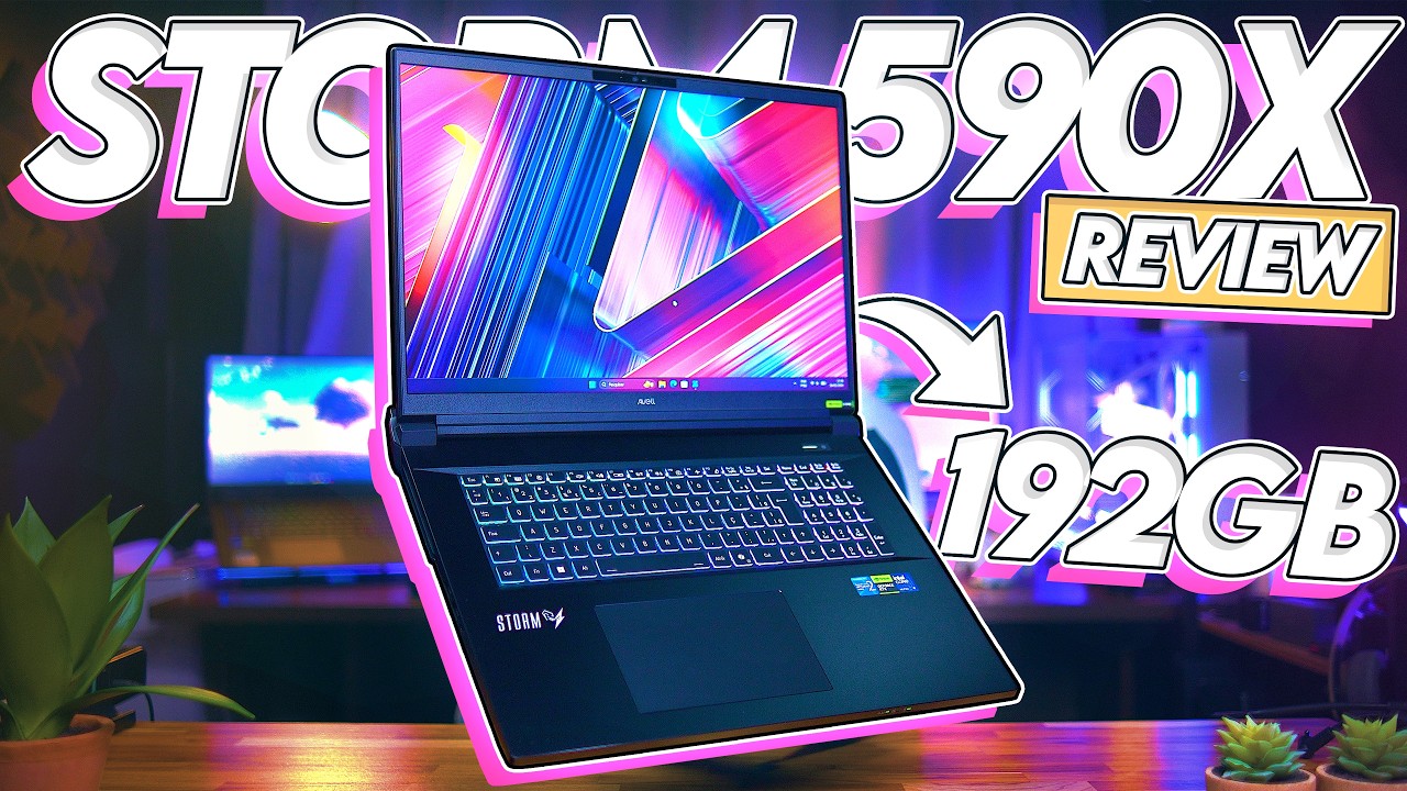 O NOTEBOOK MAIS ENTUSIASTA do BRASIL! Avell Storm 590X com uma RTX 5090 e 192GB de RAM